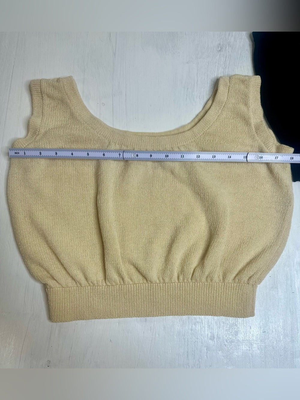 Vintage St John Sportswear Knit Tank Bundle Black And Beige Crop Tops USA Size L - Picture 10 of 14
